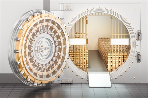 iStock gold safe